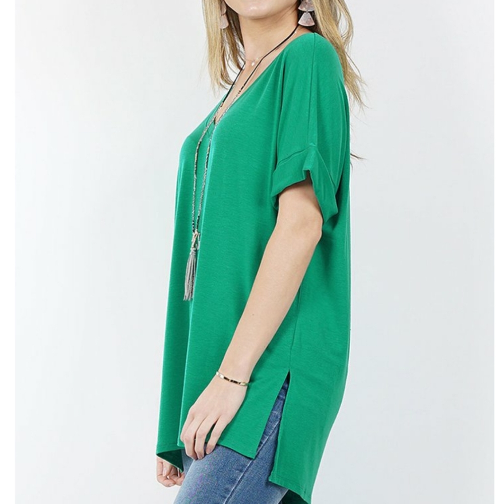 Brand new oversized rolled cuff tops - Picture 2 of 8